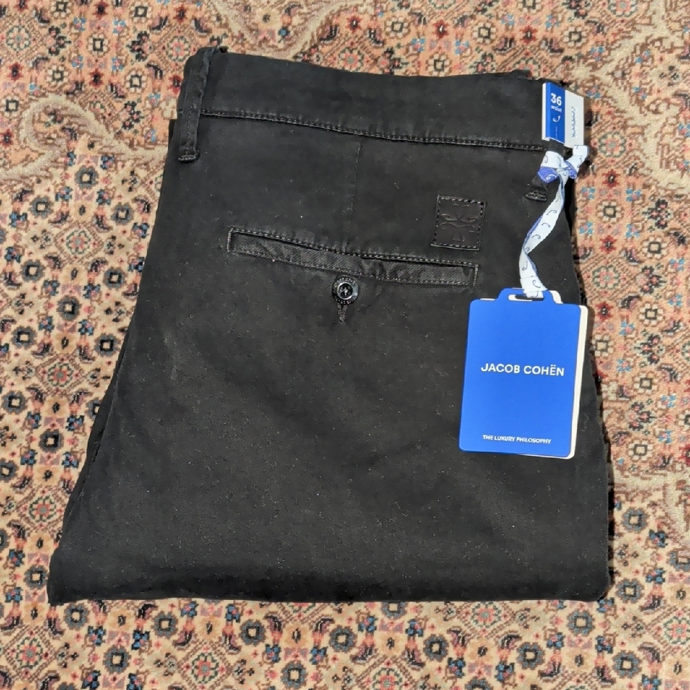 Jacob Cohen Men's Dark Chinos